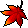 Image of the Legendary Maple Leaf face accessory.