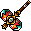 Image of the Amaterasu's Golden Slice one-handed blunt weapon.