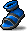 Image of the Blue Ninja Sandals shoes.