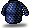 Image of the Blue Studded Top (M) top.